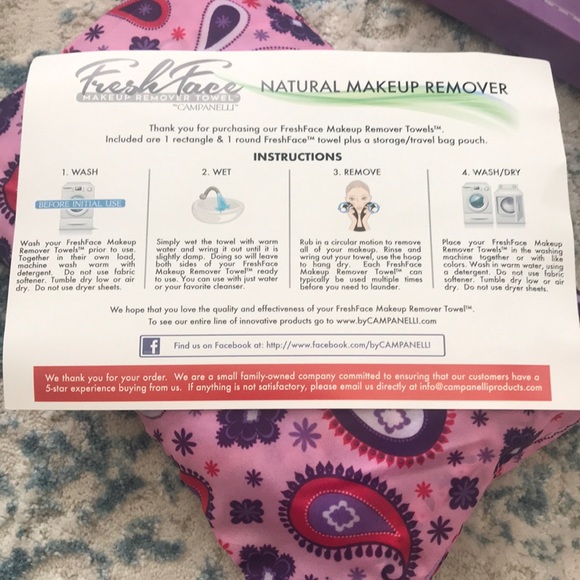Fresh Face makeup remover towel - Picture 4 of 9